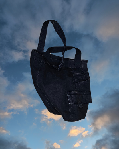 Denim Crossbody Bag